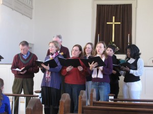 sbmchoir01 Our "Small but Mighty Choir"